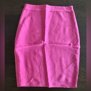 Guess by Marciano Hot Pink Pencil Skirt